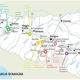 10 nuove ciclovie tra i Parchi dell’Emilia Romagna