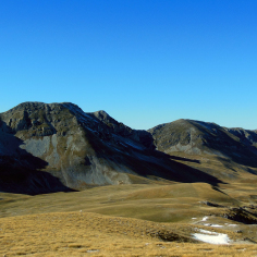 Il versante est di Serra Rocca Chiarano