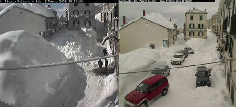 Capracotta: si scioglie la neve mediatica