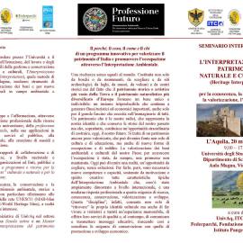 Un convegno presenta gli “Interpreti del territorio”