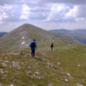 Sulla dorsale sommitale