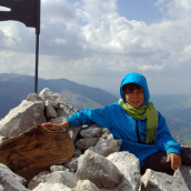 Valerio sulla cima