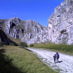 Nei canyon di Campo Imperatore