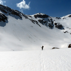 in risalita a campo pericoli