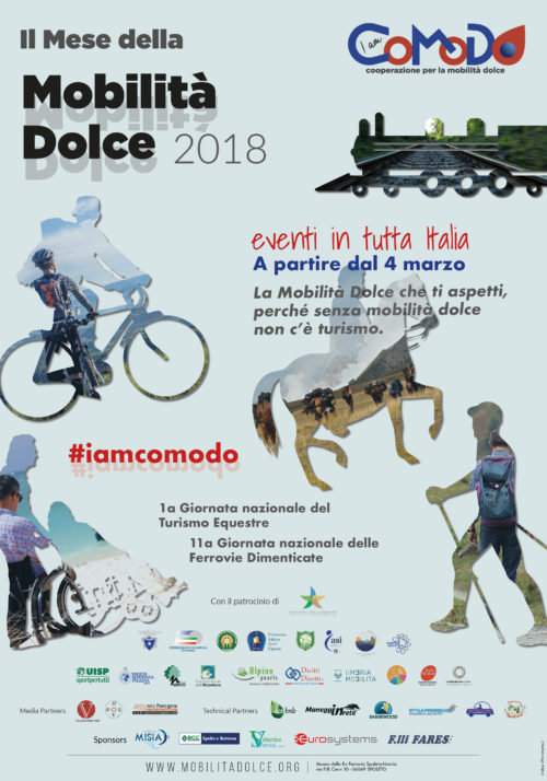 Inizia domani il mese della mobilità dolce: a piedi, in bici e a cavallo in tutta Italia