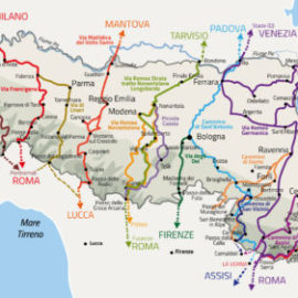Tutti i cammini dell’Emilia Romagna in un unico sito