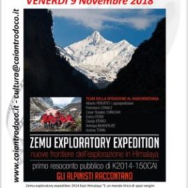 Il Kanchenzonga ad Antrodoco, nel film della Zemu Expedition