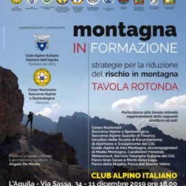 A L’Aquila si parla di sicurezza per la Giornata Internazionale della Montagna